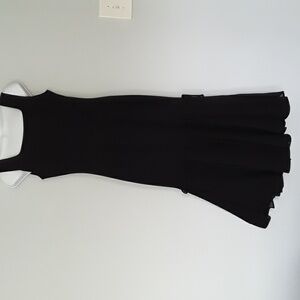 Liz Claiborne Petite Midi Dress - Black size 2P